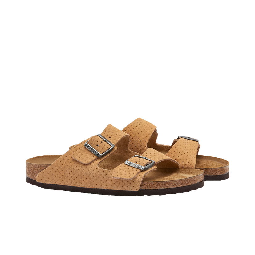 Sneakers og sko Birkenstock Arizona New Beige Embossed Dots Beige | 1027066