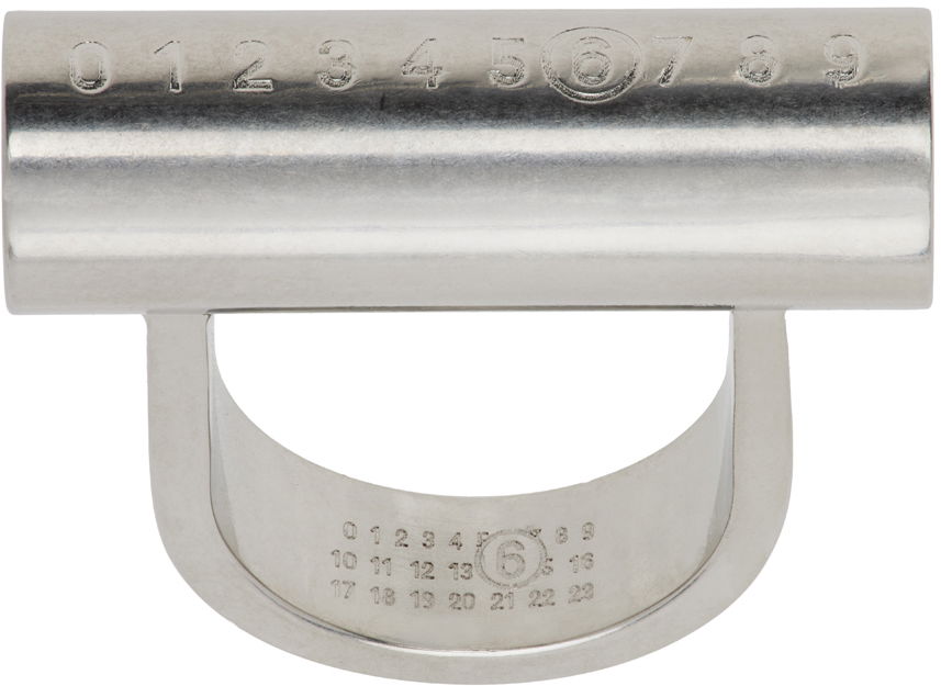 Ring Maison Margiela Bolt Ring Metalisk | SM7UQ0069 P7065, 0