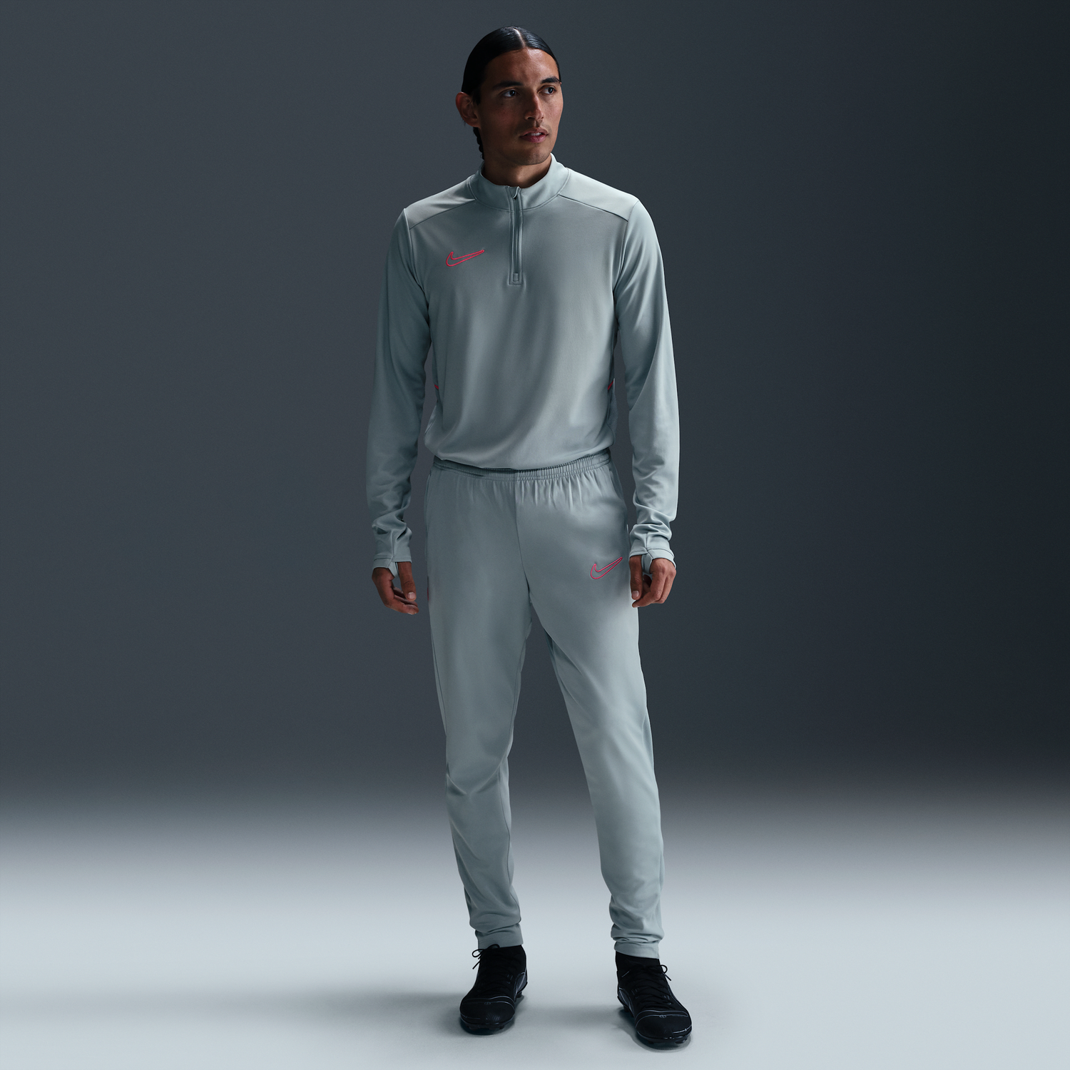 Træningsdragt Nike Academy Dri-FIT Football Tracksuit Grå | HJ3776-395, 0
