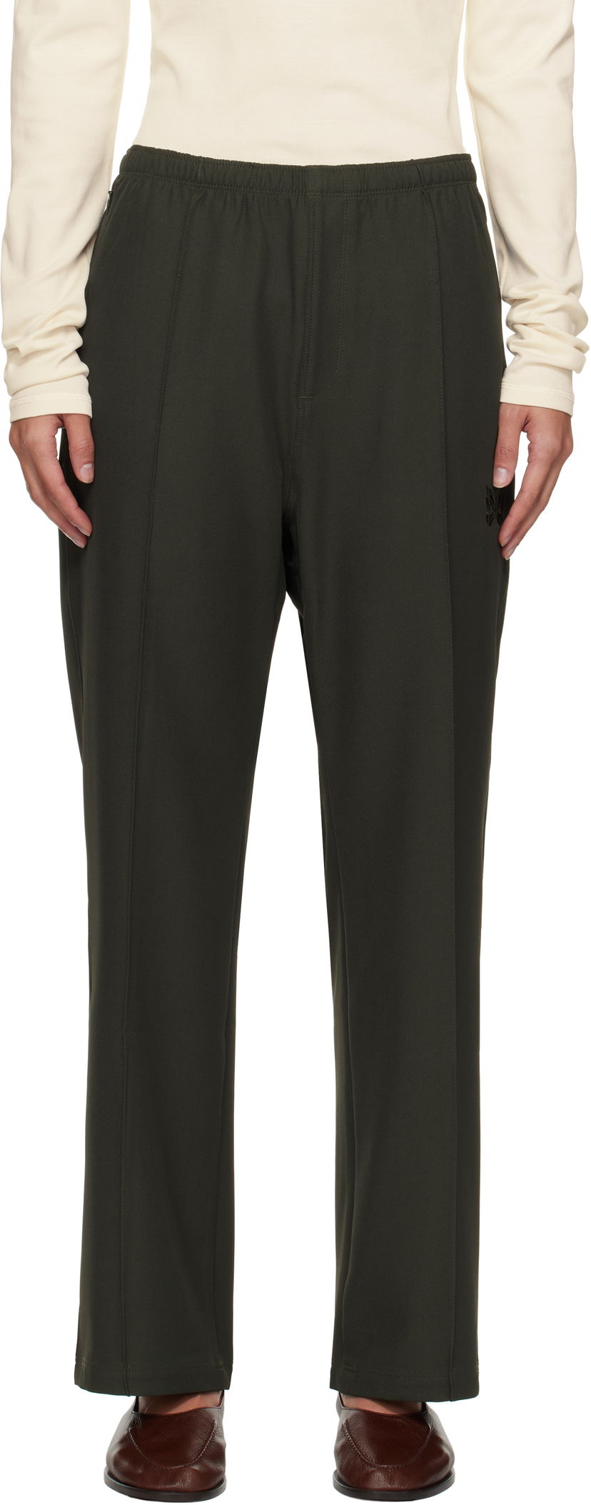 Bukser Needles Straight Trousers Grøn | PU214