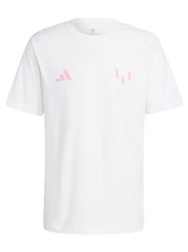 T-shirt adidas Performance Messi Hvid | IV1806