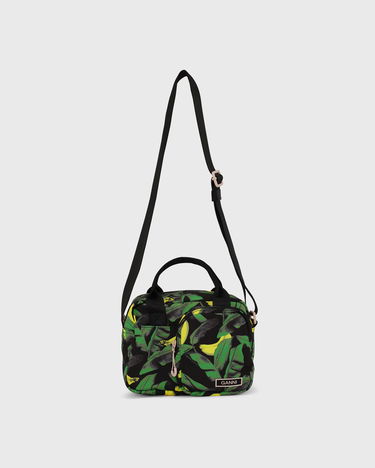 Håndtaske GANNI Recycled Tech Festival Top Handle Grøn | 5714667356091, 3