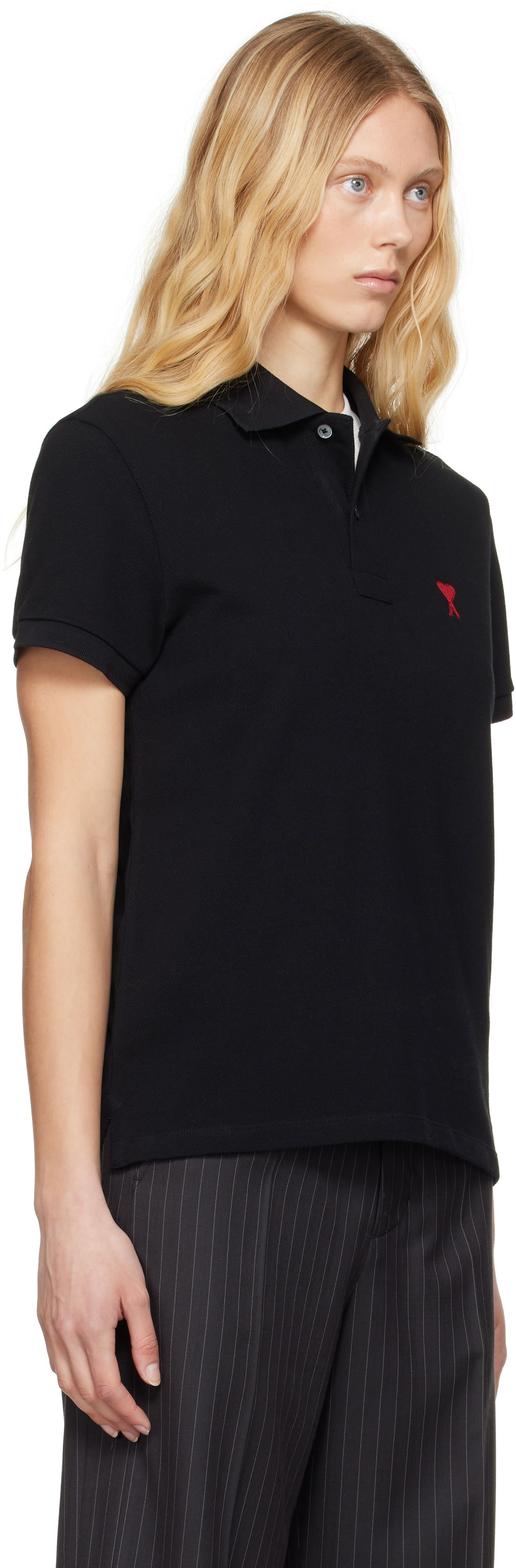 Polo skjorte AMI Polo Tee Sort | BFUPL001.760, 1