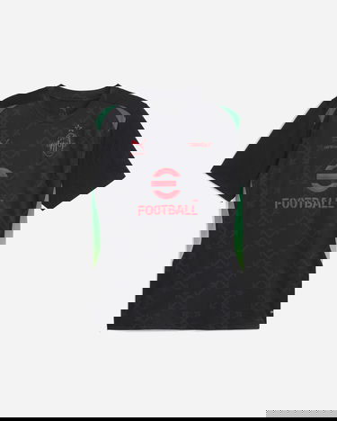 T-shirt Puma AC Milan x Off-White Prematch Jersey Black / Red Sort | 783005-04, 0