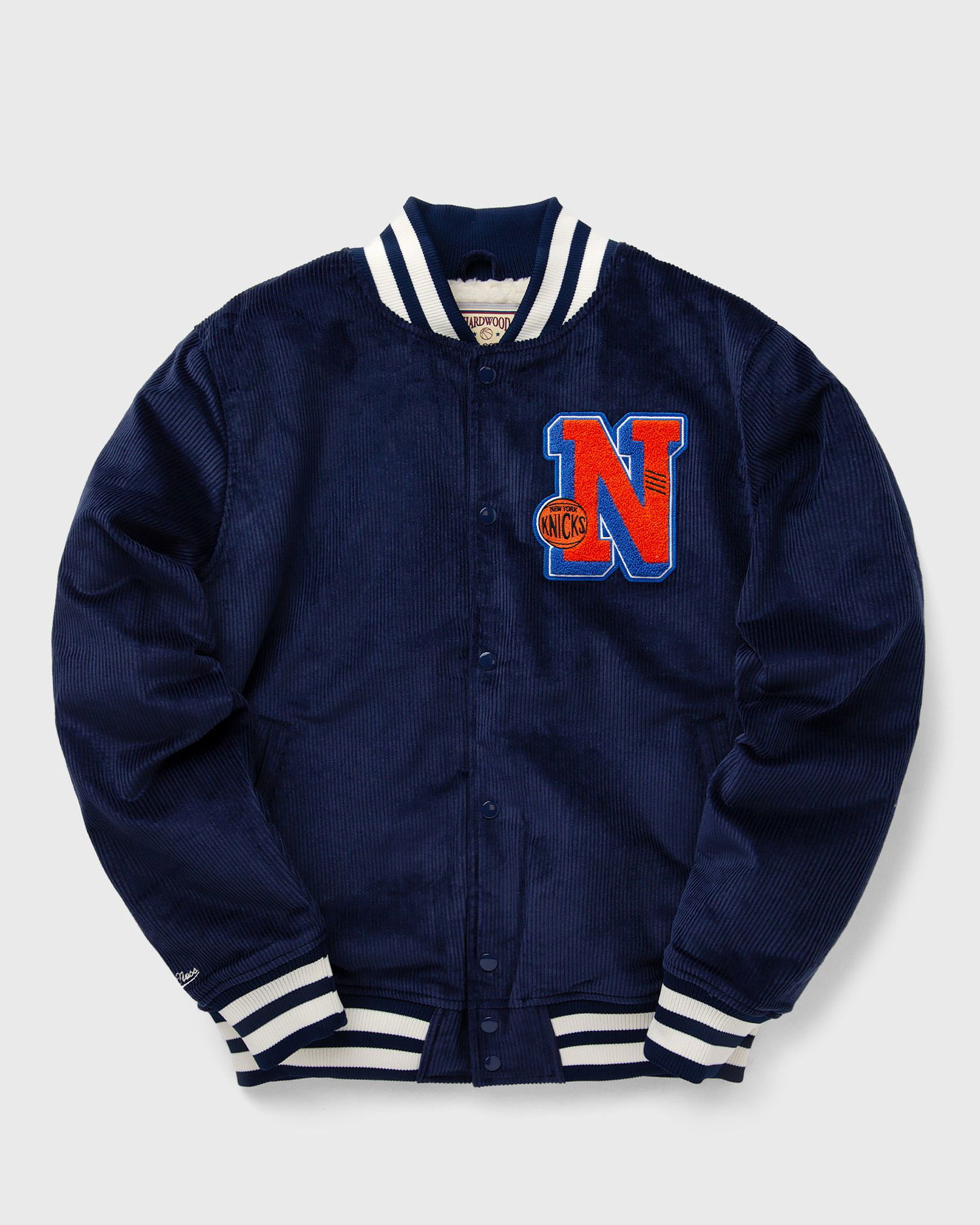 Bomberjakke Mitchell & Ness NBA COLLEGIATE VARSITY JACKET NEW YORK KNICKS Mørkeblå | OJBF6109-NYKYYPPPNAVY, 0