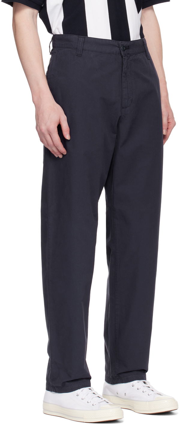 Bukser Carhartt WIP Calder Workwear Trousers Mørkeblå | I033128, 1