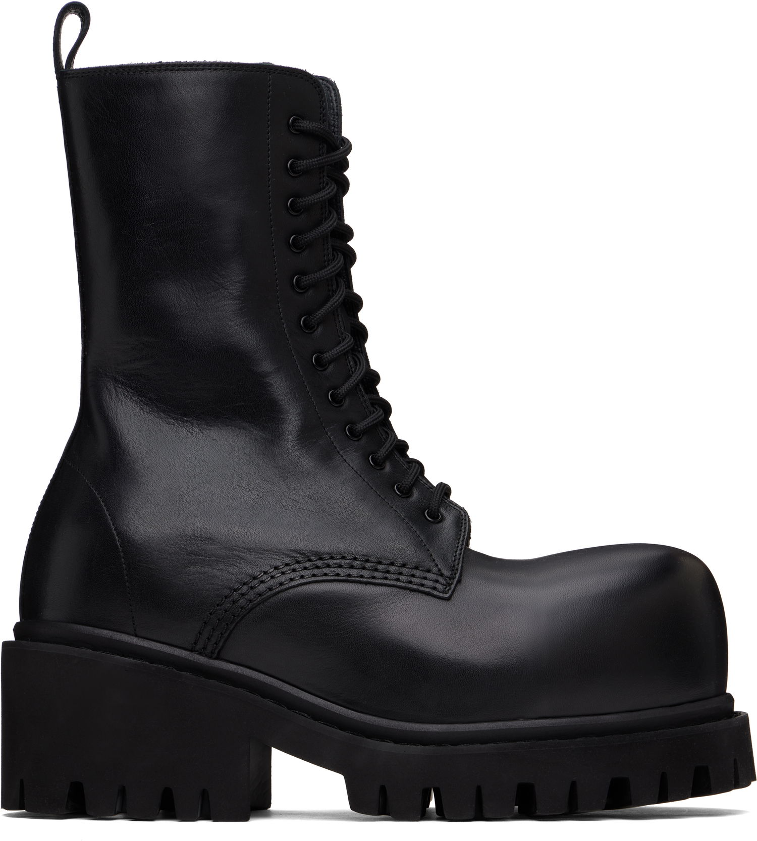 Tøj Balenciaga Balenciaga Stomper Boots Sort | 805881WCDA01000, 0
