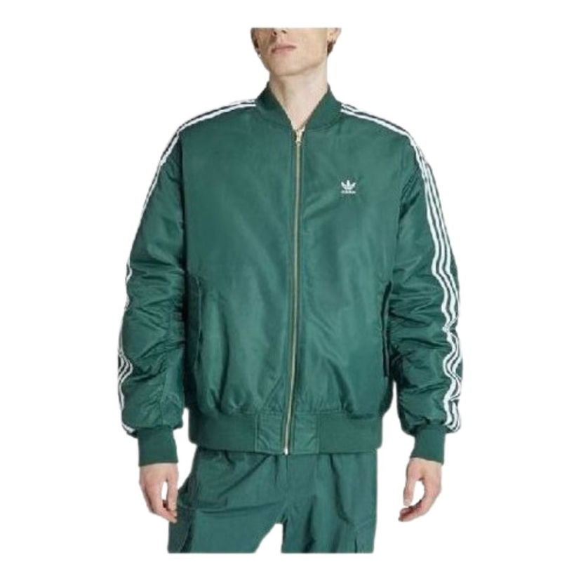Bomberjakke adidas Originals Oversized Reversible Bomber Jacket Grøn | IW3649