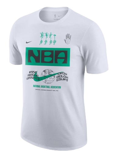 T-shirt Nike Team 31 Courtside Max 90 Tee Hvid | DR6357-100