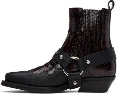 Tilbehør GANNI GANNI Low Cut Western Chelsea Boots Sort | S2855, 2