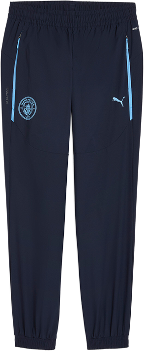 Joggingbukser Puma Manchester City FC TECH Woven Pants Mørkeblå | 782670-06