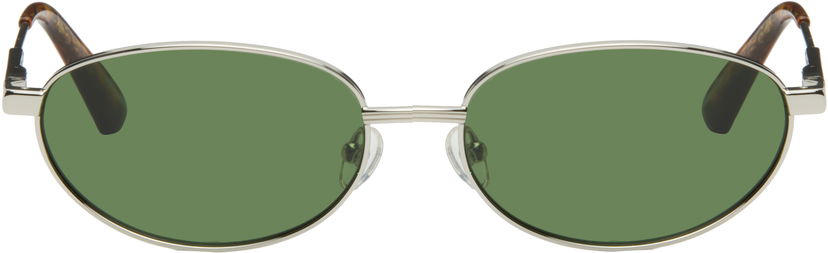 Solbriller Jacquemus Jacquemus 'The Alba' Sunglasses Metalisk | JAC120C2SUN