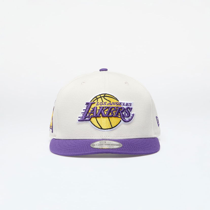 Kasket New Era Los Angeles Lakers 9Fifty Snapback Hvid | 60503442