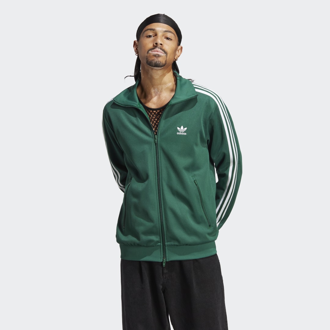 Jakke adidas Originals Adicolor Classics Beckenbauer Track Jacket Grøn | IA4777, 0