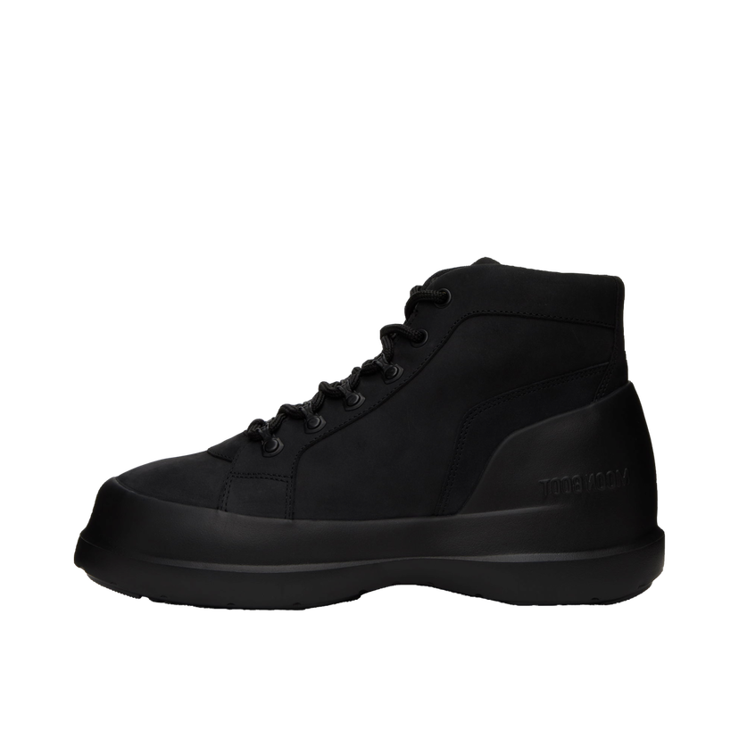 Sneakers og sko Moon Boot Luna Trek Mid Nubuck Boots Sort | 80D2480070