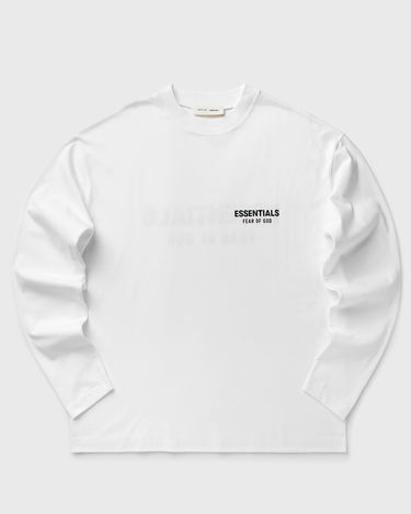T-shirt Fear of God Fear of God Essentials Classic Fit Long Sleeve Tee Hvid | 125AS254202F-120, 4