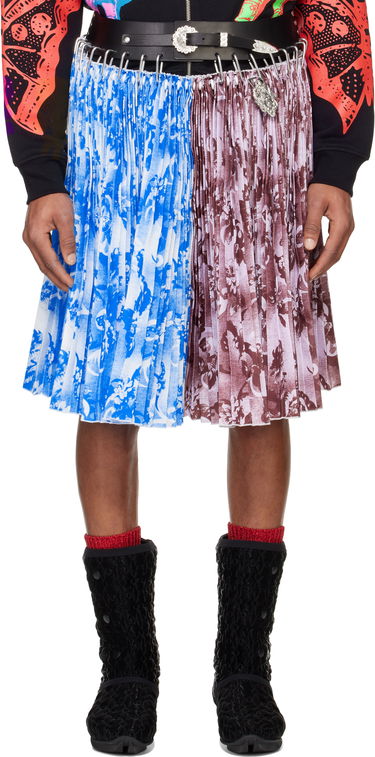 Nederdel Chopova Lowena Chopova Lowena Carabiner Knee Pleated Skirt Flerfarvet | 3250, 0