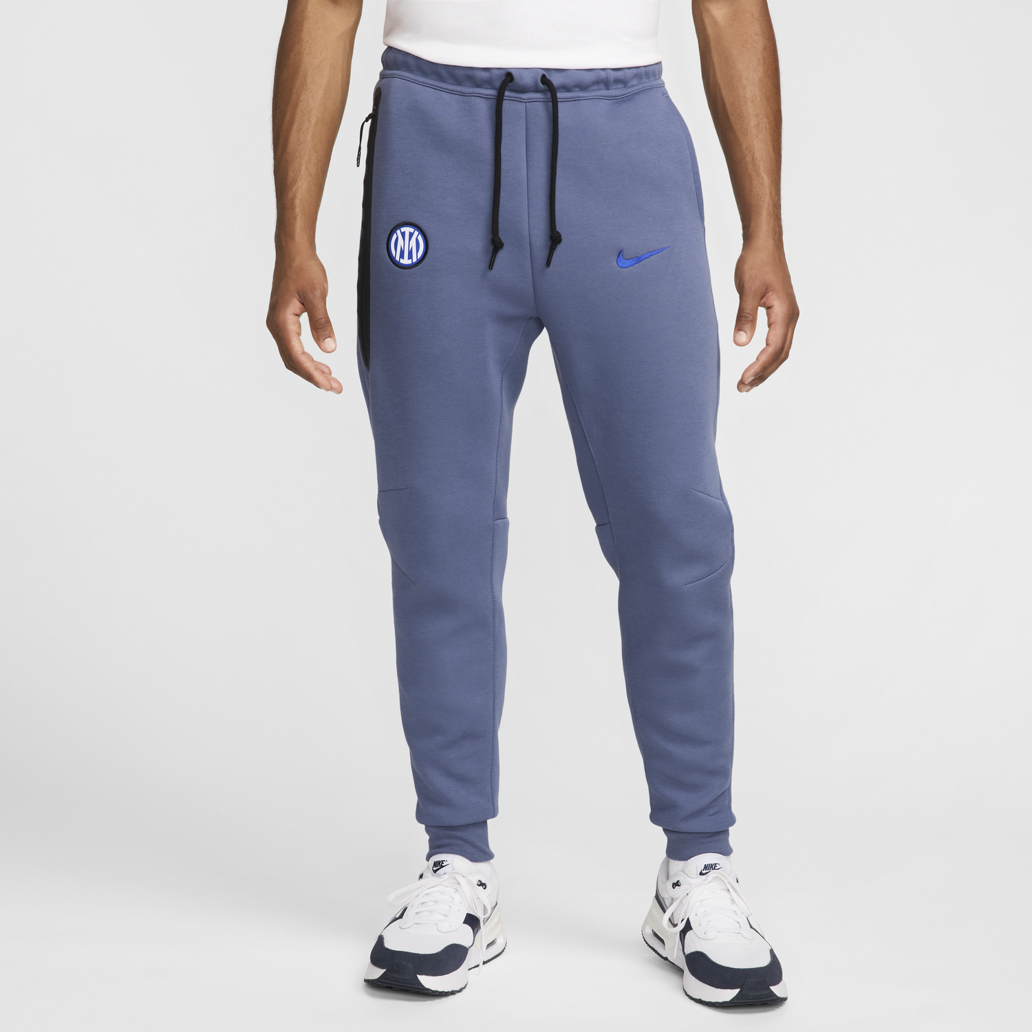 Bukser Nike Inter Milan Tech Fleece Mørkeblå | FN8488-491, 0