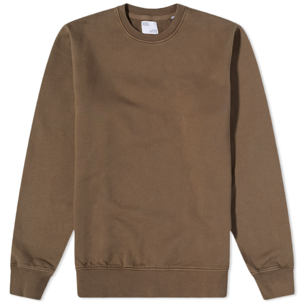 Sweatshirt Colorful Standard Classic Organic Crew Sweat CdrBrwn Brun | CS1005-CDB, 0