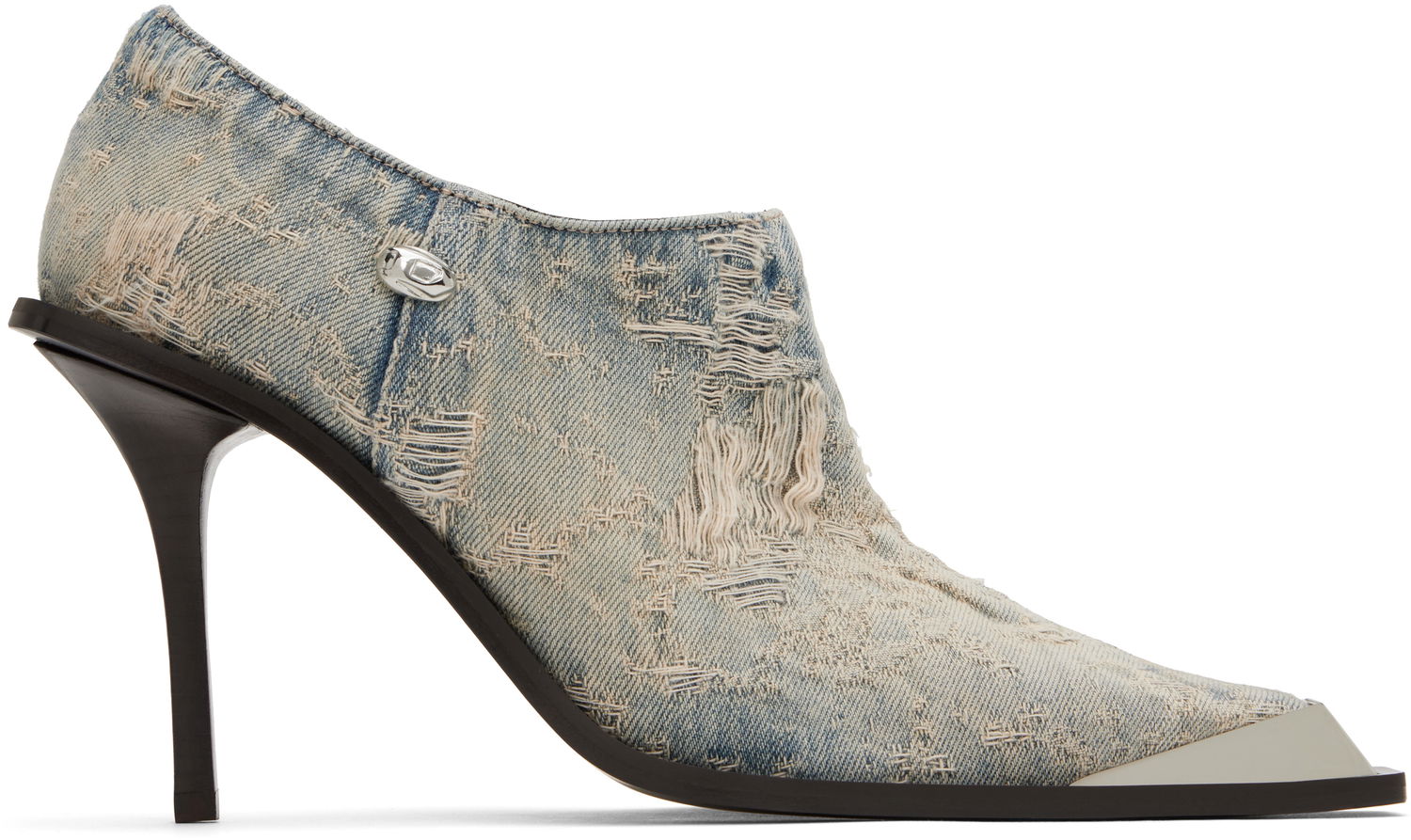 Kjole Diesel Diesel D-Tona Sc Denim Heeled Boots Blå | Y03531 P8011 D-TONA D-TONA SC, 0