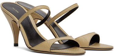Tilbehør The Row The Row Vika Heeled Sandals Beige | F1548-E14, 3