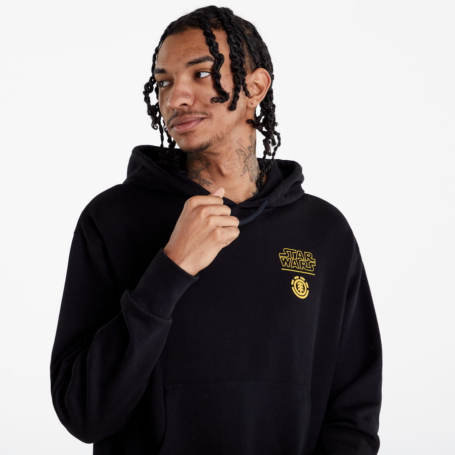 Sweatshirt Element Star Wars x Jedi Hoodie Sort | C1HOC5ELP2-3732, 0