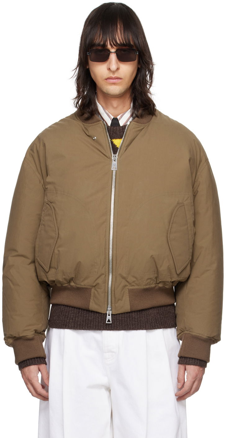 Bomberjakke Bottega Veneta Down Bomber Jacket Beige | 769602V1LE0, 0