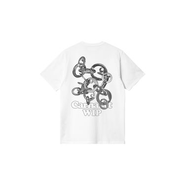 T-shirt Carhartt WIP Short Sleeve Charms T-Shirt Hvid | I034410_9, 4