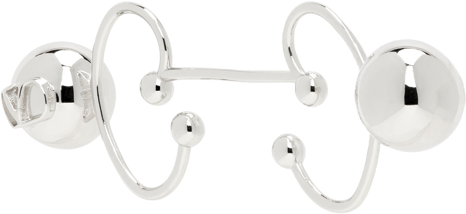 Ring Valentino Valentino Logo Piercing Ring Metalisk | 6Y0J0T29MET172, 1