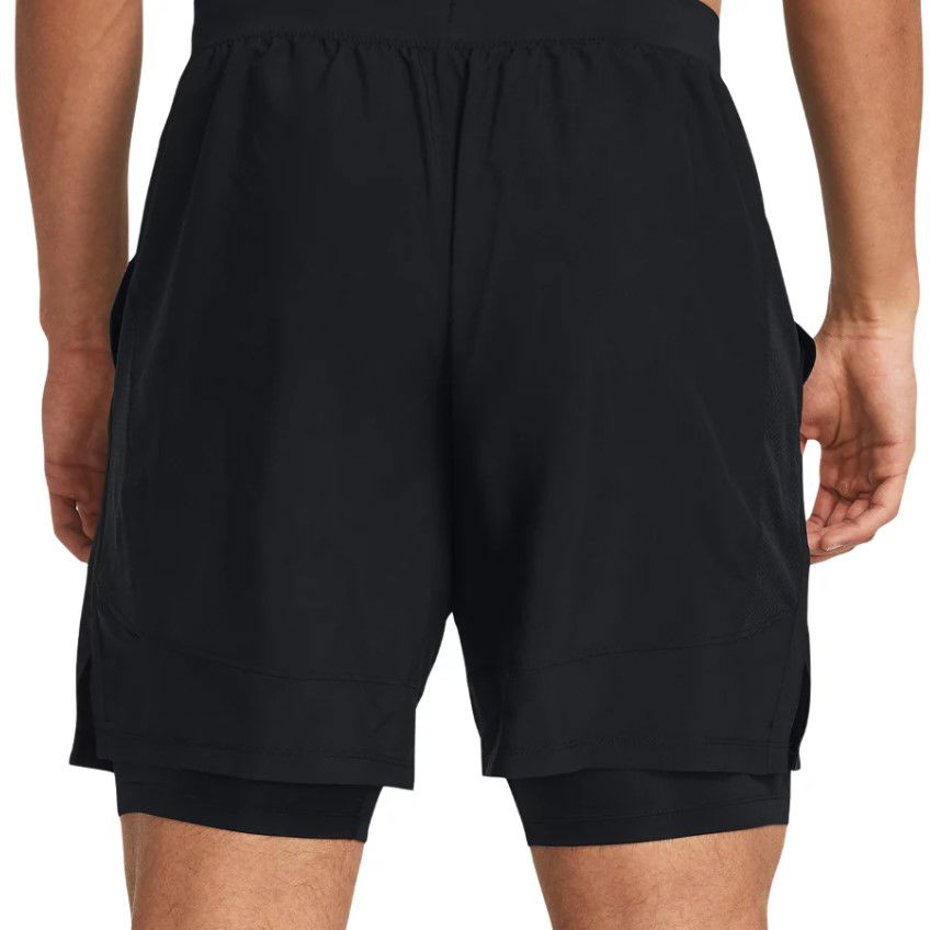 Shorts Under Armour UA LAUNCH 7'' 2-IN-1 SHORTS-BLK Sort | 1382641-001, 1