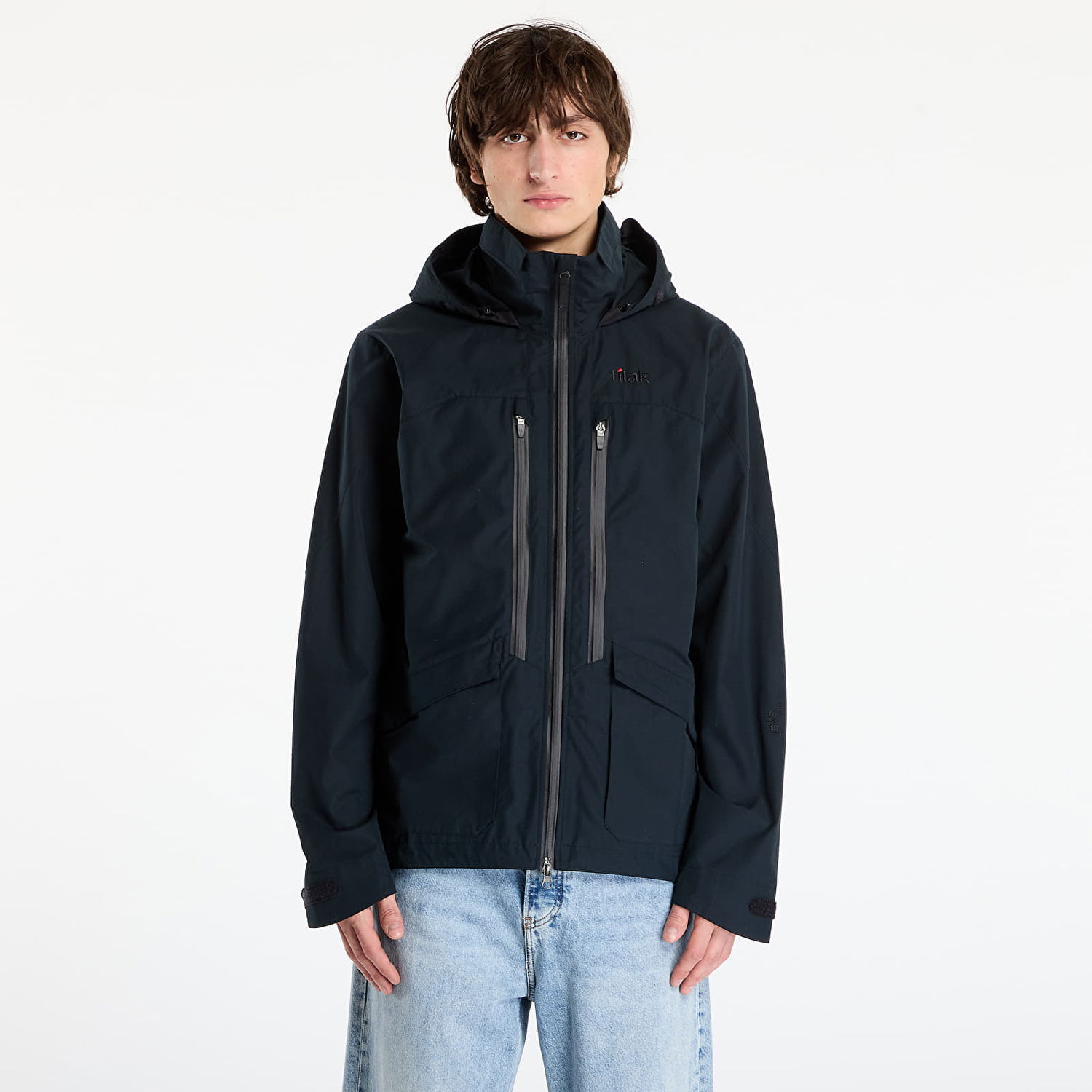 Vindjakke Tilak Loke 24 Hooded Technical Jacket Mørkeblå | 8000606, 0