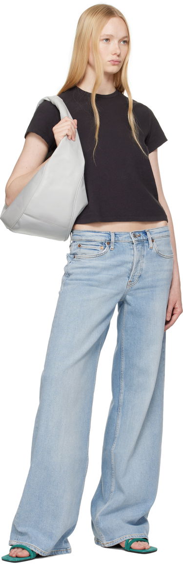 Håndtaske BY FAR BY FAR Maxi Cush Shoulder Bag Grå | MWBSB022CL034WH025PL, 3