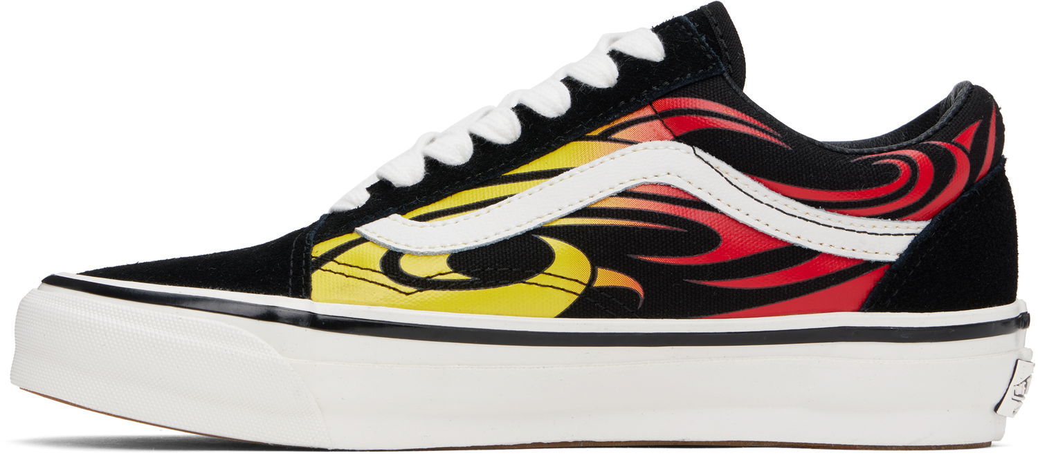 Sneakers og sko Vans LX Old Skool Y2K Flame Sort | VN000D56MCG, 1