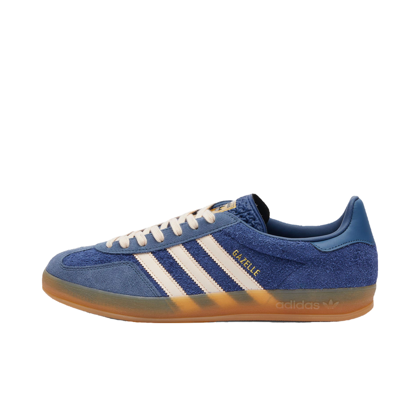 Sneakers og sko adidas Originals Adidas Men's Gazelle Indoor in Dark Blue/Bliss Orange/Preloved Ink, Size UK 10 | END. Clothing Mørkeblå | JI0322