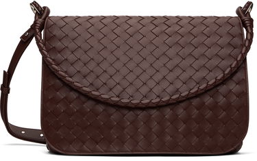 Skuldertaske Bottega Veneta Bottega Veneta Swing Messenger Bag Brun | 795074V2HL12130, 0