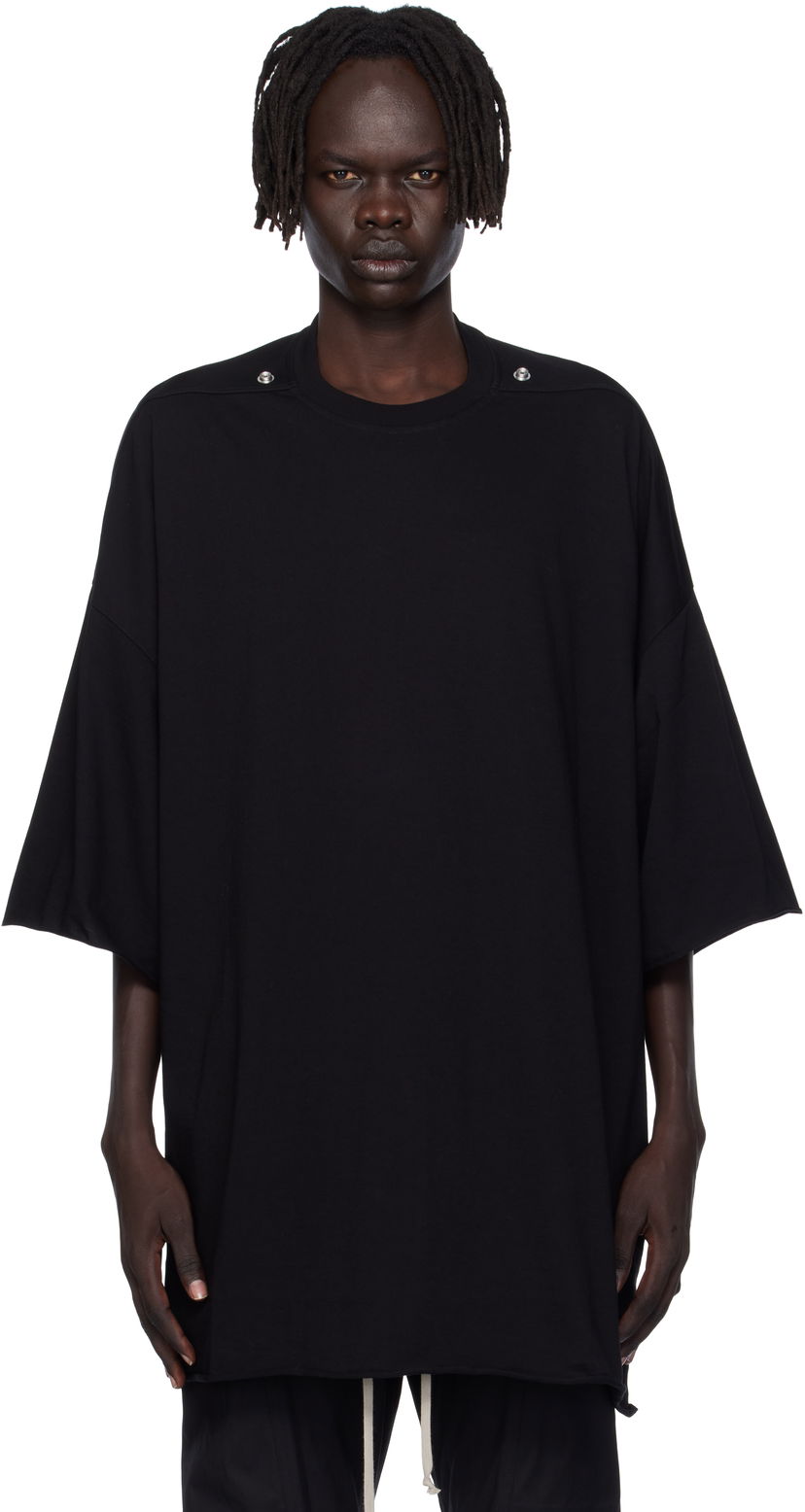 T-shirt Rick Owens Rick Owens Concordians Tommy T-Shirt Sort | RU02E1283 JAES2