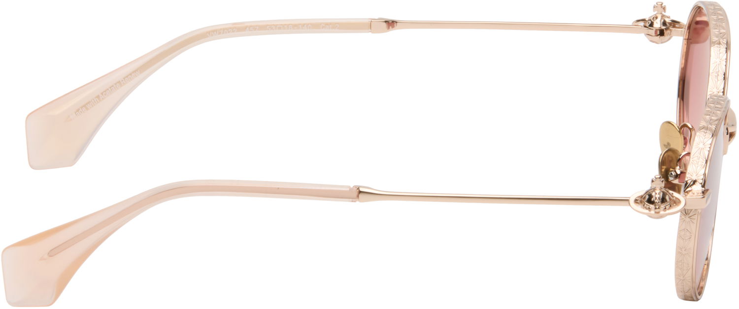 Solbriller Vivienne Westwood Vivienne Westwood Vanguard Sunglasses Lyserød | VW702245753, 1
