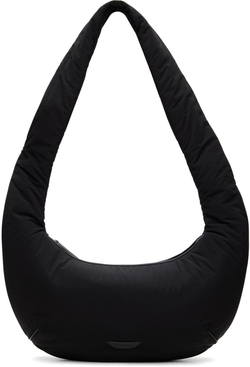 Skuldertaske Bottega Veneta Bottega Veneta Borsa Light Paper Shoulder Bag Sort | 776219VCQGD