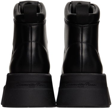 Sneakers og sko Gianvito Rossi Vancouver Leather Boots Sort | G73188.20GOM.FXY, 1