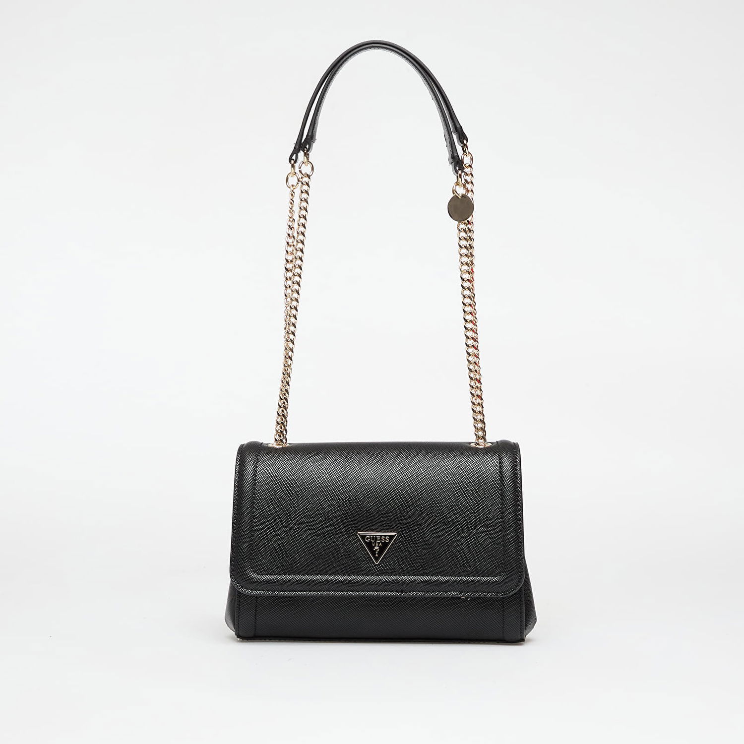Håndtaske GUESS Guess Noelle II Convertible Crossbody Flap Bag Sort | HWZG9672210-BLA, 0