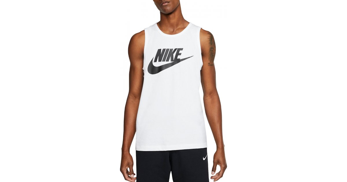 Tanktop Nike Icon Futura Hvid | ar4991-101, 1