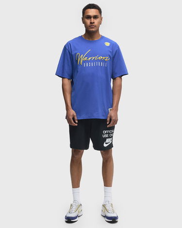 T-shirt Mitchell & Ness Golden State Warriors Vintage Logo Training Day T-Shirt Blå | FC9288-GSWROYA, 2