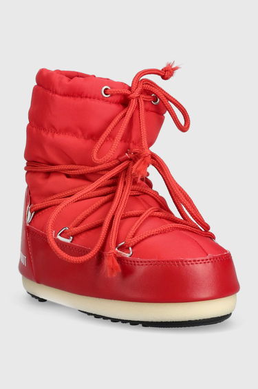 Sneakers og sko Moon Boot Light Low Nylon Boots Rød | 14600100.RED, 1