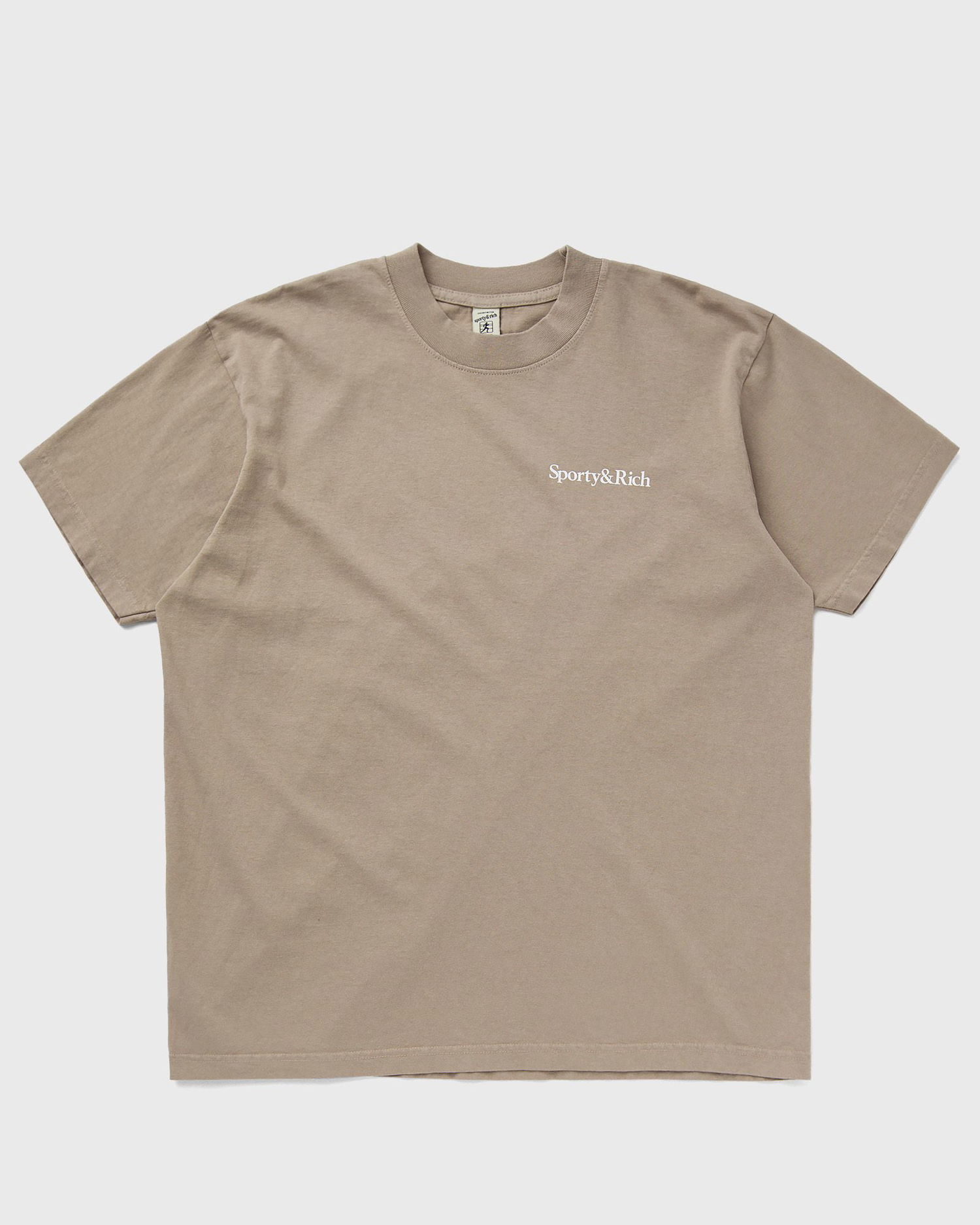 T-shirt Sporty & Rich Drink More Water T-Shirt Beige | TO042S412DE, 0