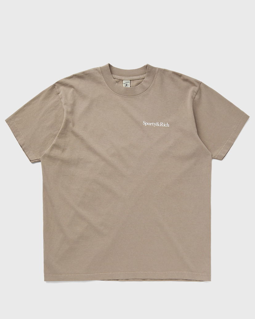 T-shirt Sporty & Rich Drink More Water T-Shirt Beige | TO042S412DE