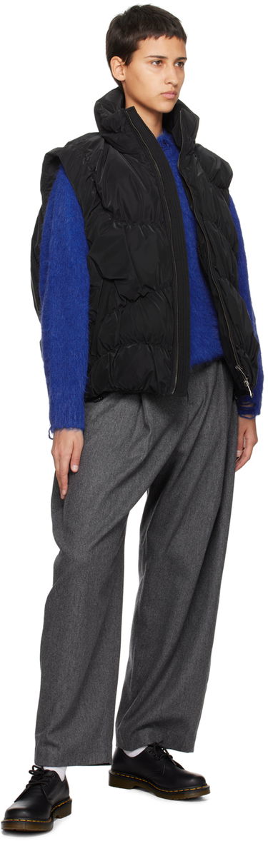 Sweater ADER ERROR Rous Distressed Knit Sweater Blå | BMADFWKT0304BL, 3