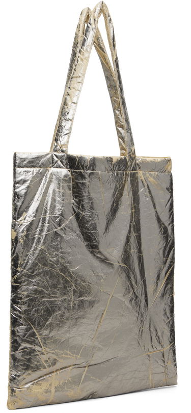 Mulepose Rick Owens DRKSHDW Concordians Crinkled Metallic Nylon Shopper Tote Metalisk | DA02E7431 NPFPA, 1