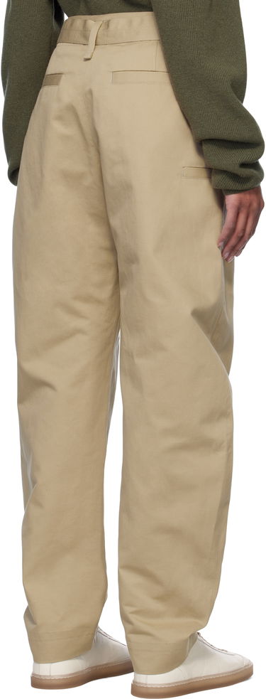 Cargo bukser LEMAIRE Lemaire Belted Tapered Trousers Beige | PA1159 LF1309, 2