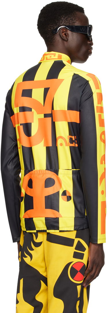 Jersey Walter Van Beirendonck Walter Van Beirendonck Cosmic Dancer Bike Long Sleeve T-Shirt Gul | 7001, 2