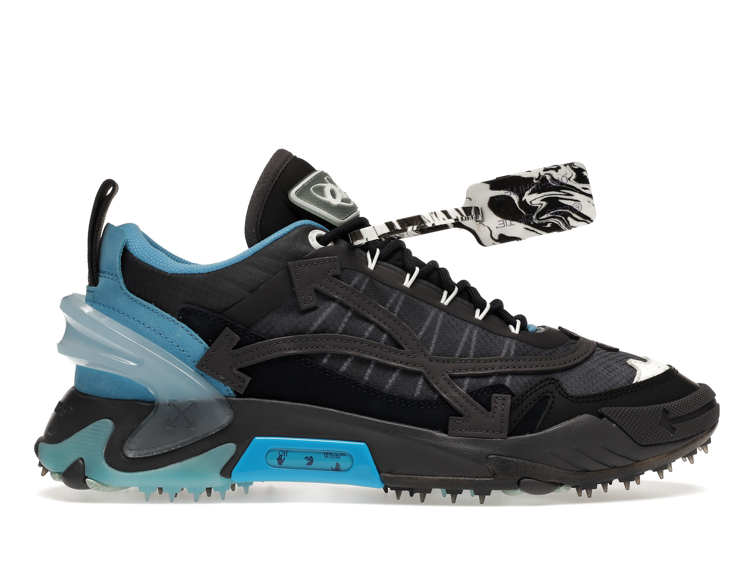 Sneakers og sko Off-White Odsy-2000 "Blue Black" Blå | OMIA190F20FAB0014510, 0